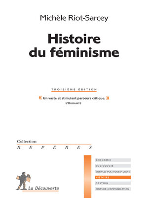 cover image of Histoire du féminisme